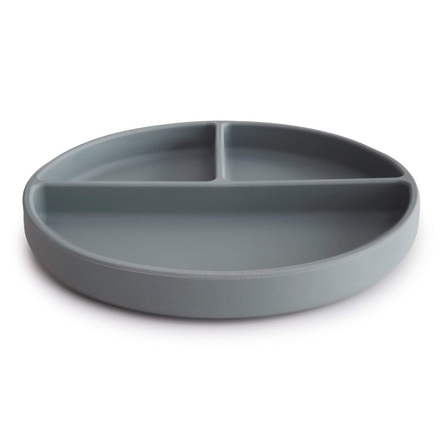 Mushie Silicone Suction Baby Plate (12 Colours) - Pupsik Singapore
