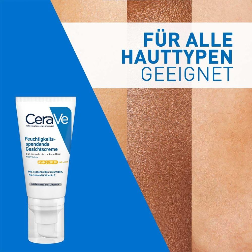 CeraVe Facial AM Moisturising Lotion SPF30, 52ml (Exp 11/26)