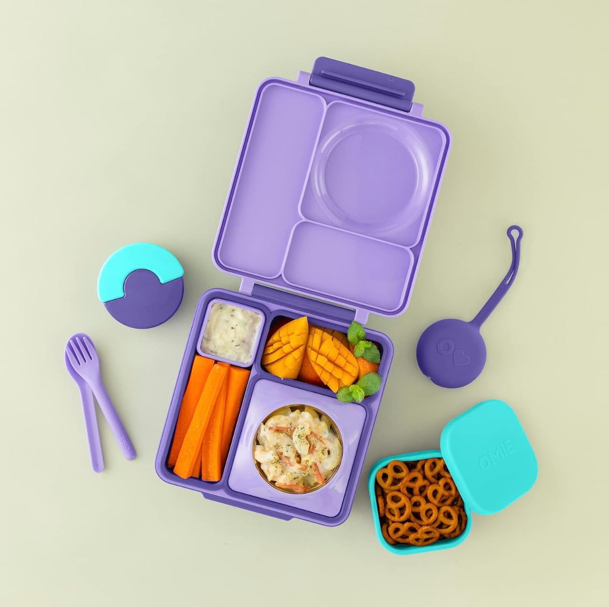 Omie OmieSnack Silicone Snack Containers (7 Colors)