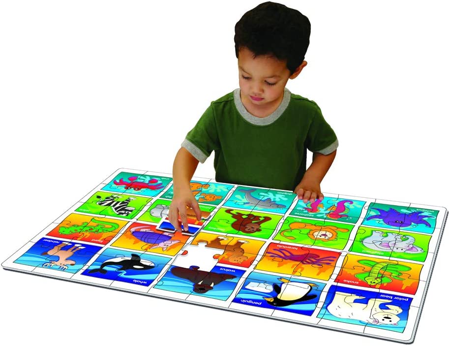 The Learning Journey Jumbo Floor Puzzle, 50pcs (2 Designs) - Pupsik Singapore