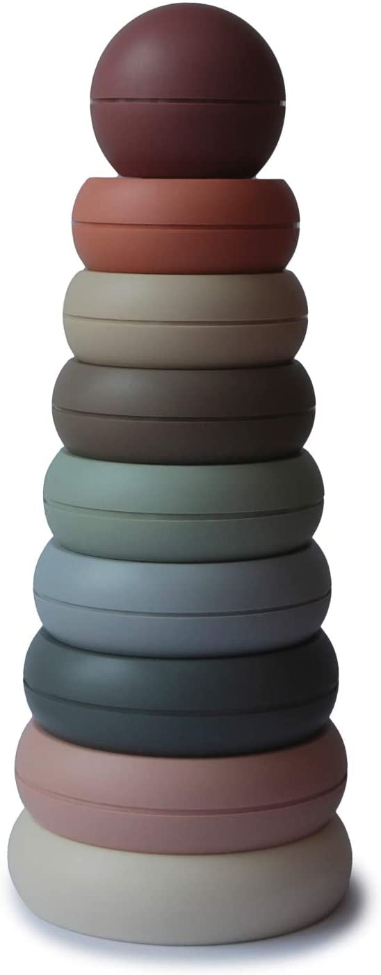 Mushie Stacking Rings Toy - Original