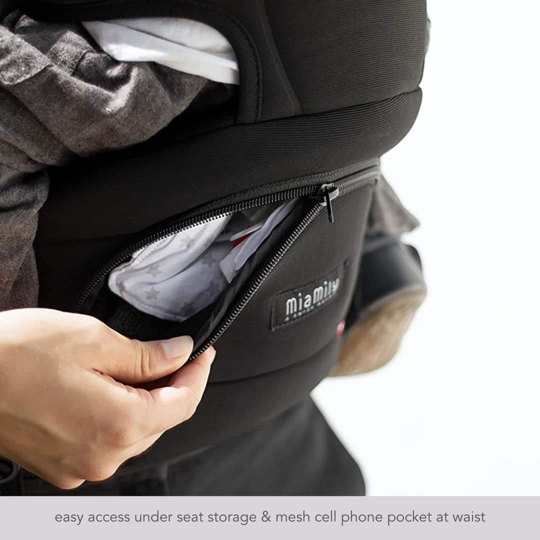 MiaMily HIPSTER Essential Baby Carrier - Black