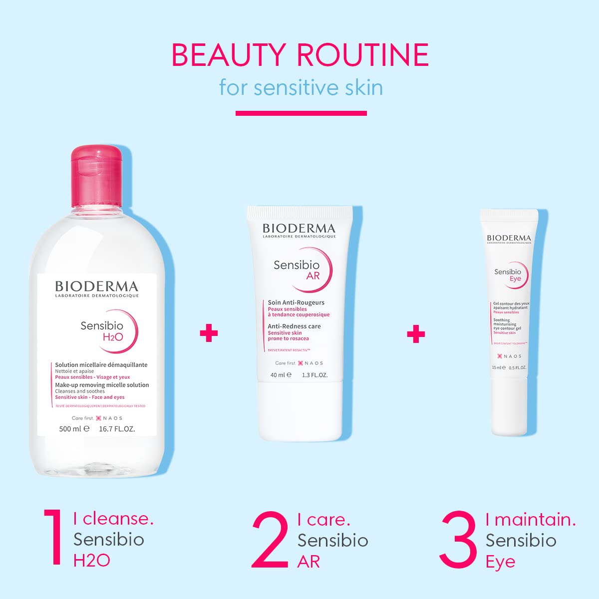 Bioderma Sensibio AR Redness Care Cream, 40ml (exp 01/27) - Pupsik Singapore
