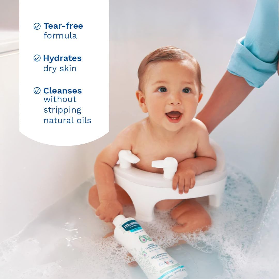 Mustela Gentle Cleansing Gel for Hair & Body (2 Sizdes) Dermo Cleansing Gel