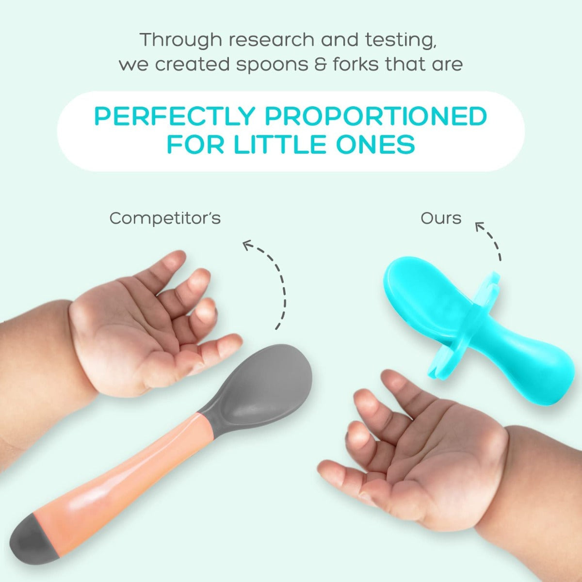 Grabease 4-Piece Self-Feeding Set (5 colors) - Pupsik Singapore