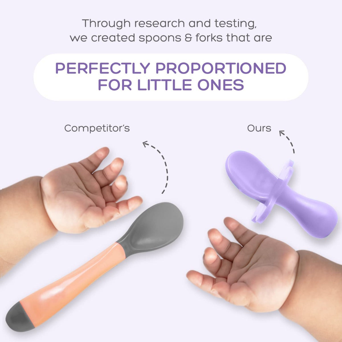 Grabease 4-Piece Self-Feeding Set (5 colors)