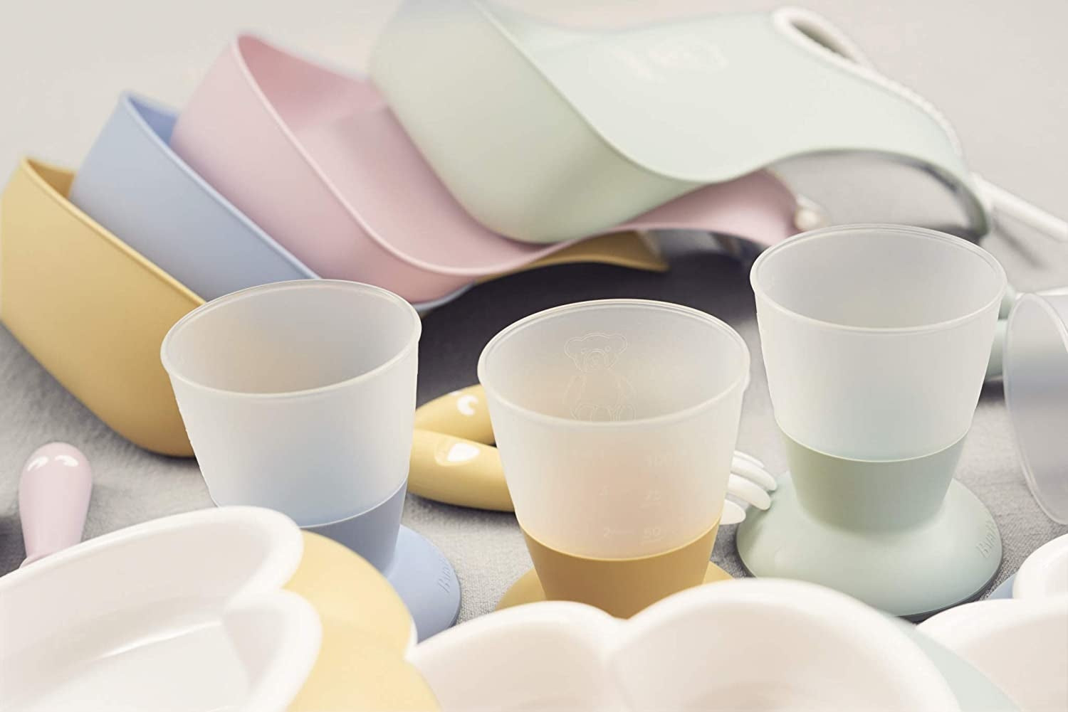 Baby Bjorn Baby Dinner Set (2 Colours) - Made in Sweden - Pupsik Singapore