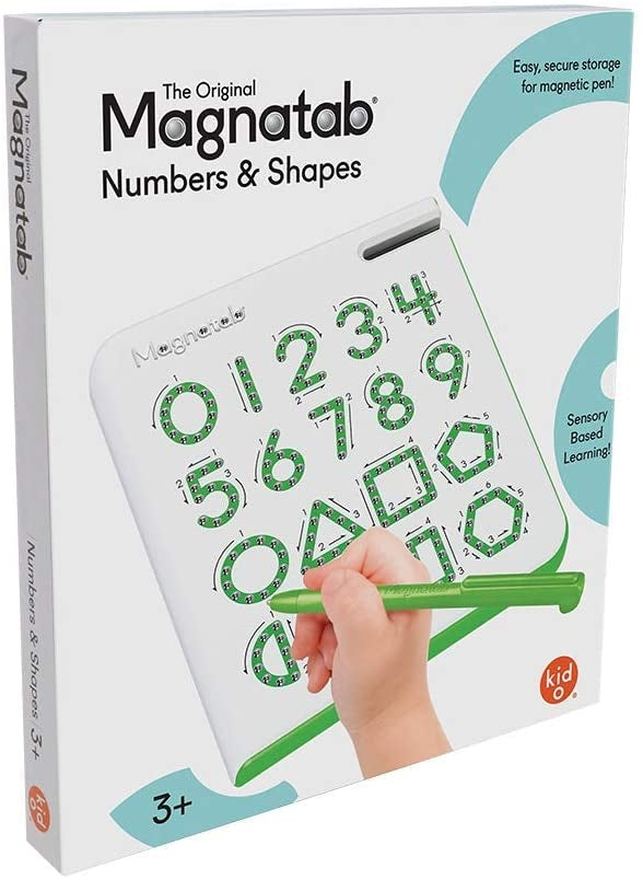PlayMonster Numbers & Shapes Magnatab Writing Toy