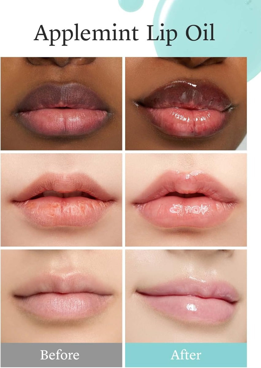 nooni Apple Lip Oil, 0.12 fl oz (10 Types) - Pupsik Singapore