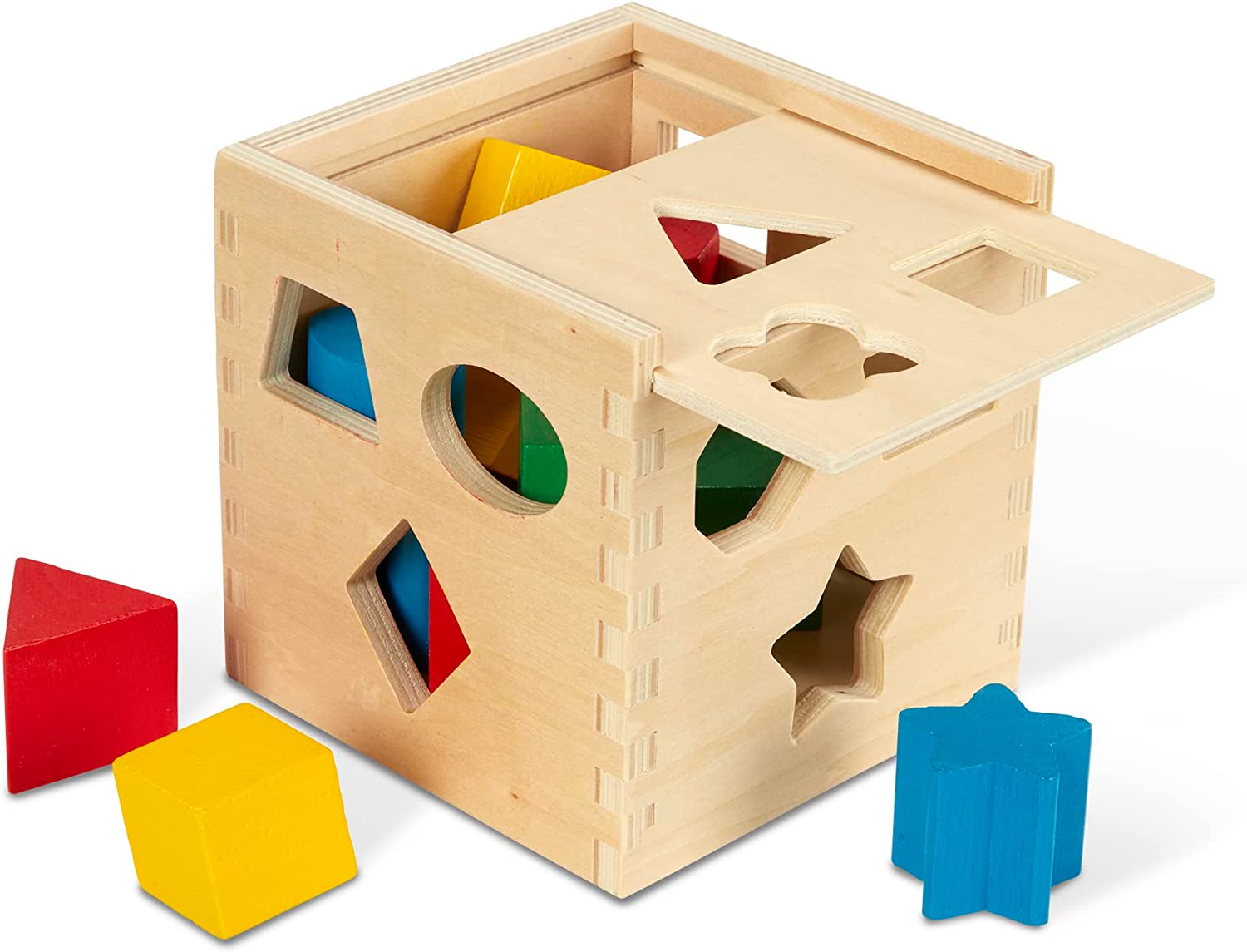 Melissa & Doug Shape Sorting Cube Classic Toy