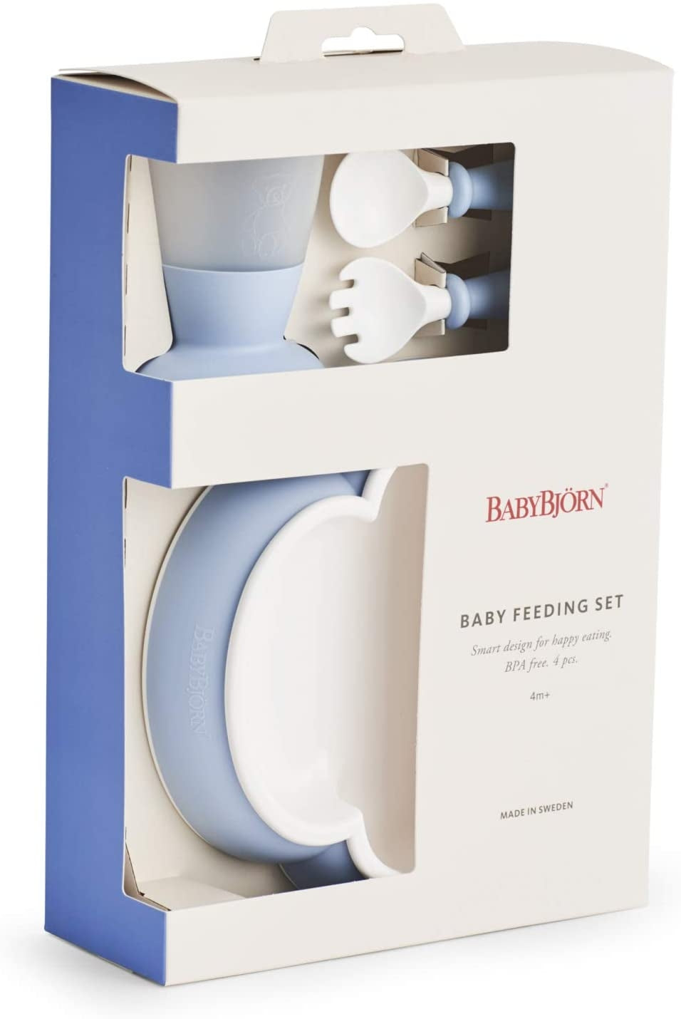 Baby Bjorn Baby Feeding Set (4 Colours) - Made in Sweden - Pupsik Singapore
