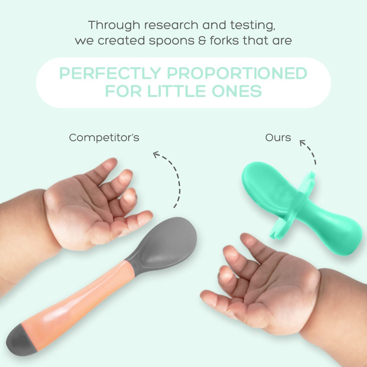 Grabease 4-Piece Self-Feeding Set (5 colors) - Pupsik Singapore