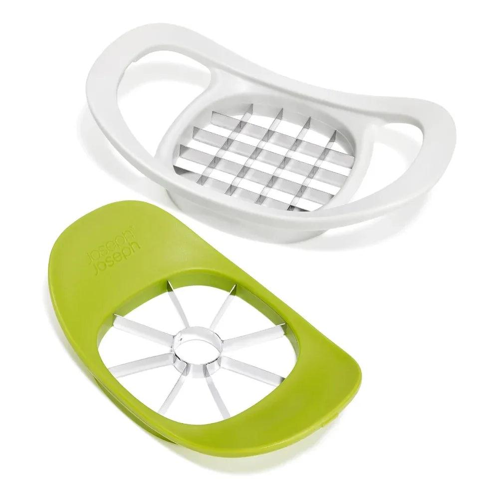 Joseph Joseph Nest Press 2-in-1 Fruit & Vegetable Cutter | Corer & Chipper - Pupsik Singapore