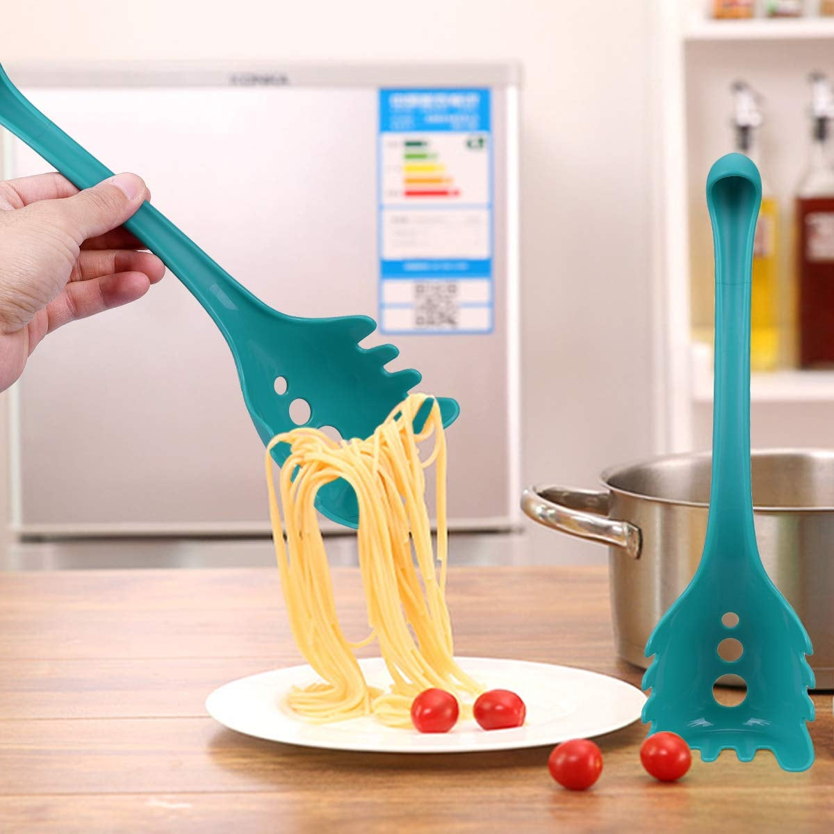 OTOTO Papa Nessie Pasta Spoon - Turquoise