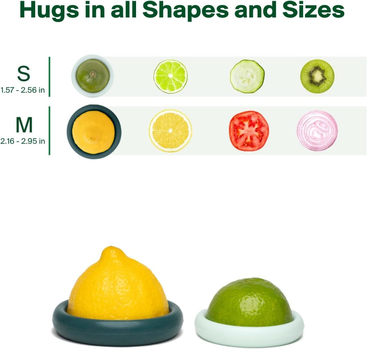 Food Huggers Citrus Huggers, Set of 2 (2 Colors)