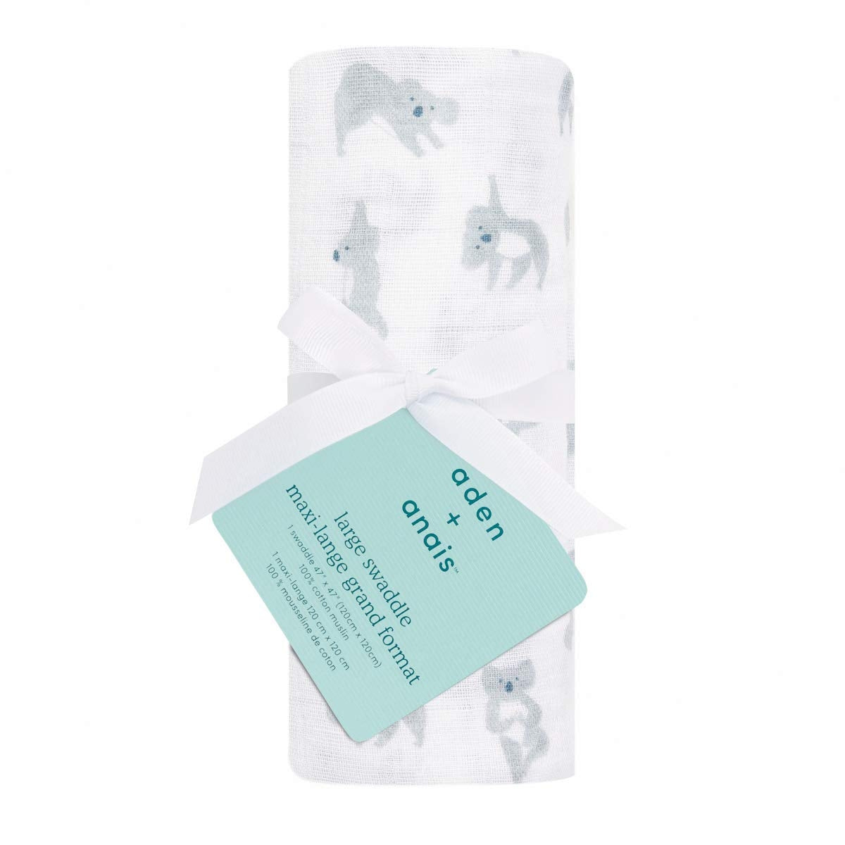 Aden Anais Muslin Cotton Swaddle (47 x 47 in), 1pk (6 Designs) - Pupsik Singapore