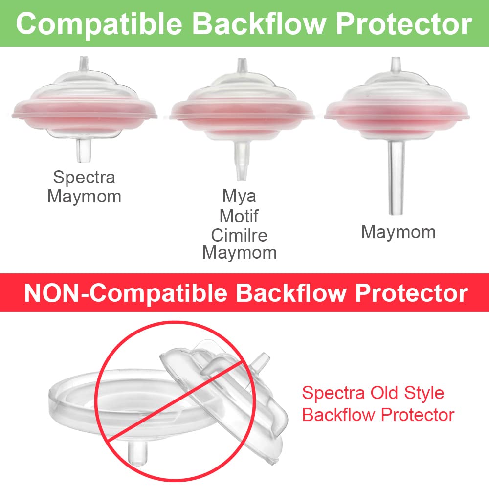 Maymom Membrane for Spectra Backflow Protector, 8pcs (2 Colors)