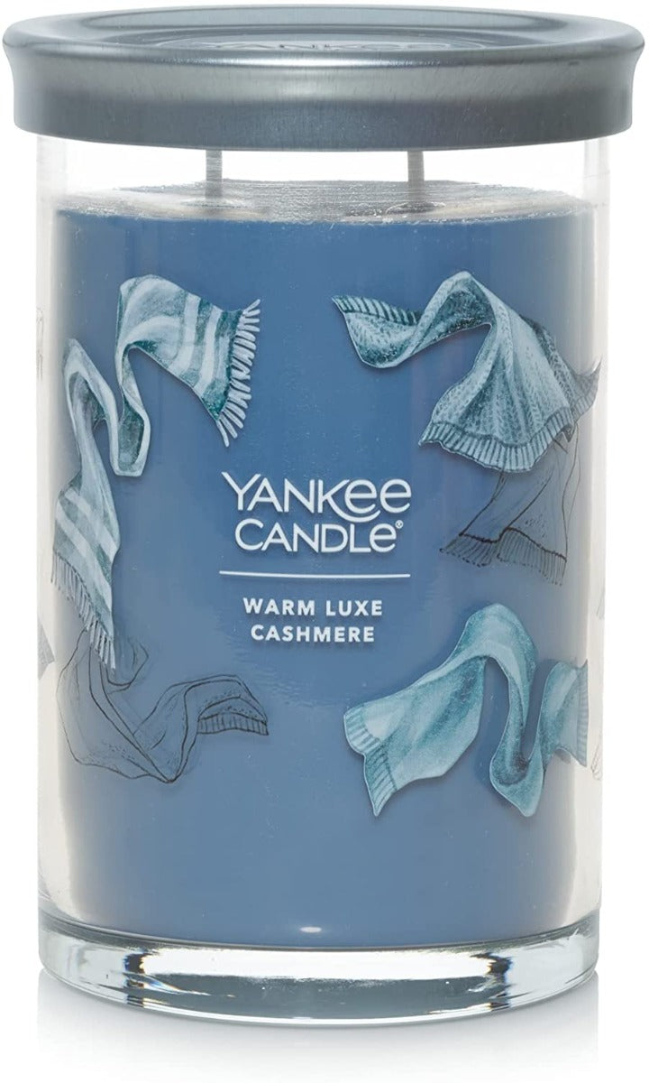 Yankee Candle Signature Large Tumbler Candle, 2-wicks (20oz) - Warm Luxe Cashmere