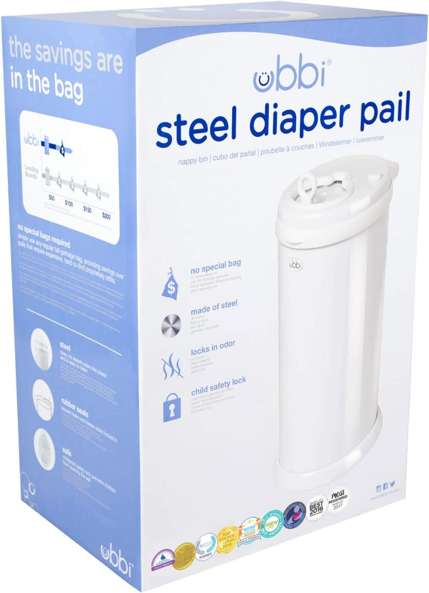 Ubbi Diaper Pail (4 Colors) - Pupsik Singapore