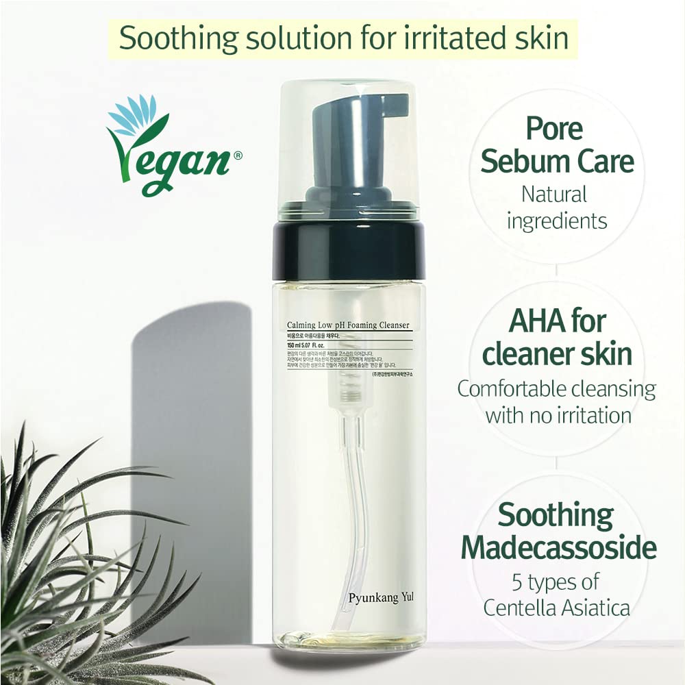 Pyunkang Yul Calming Low pH Foaming Cleanser, 150ml (Exp 02/27)