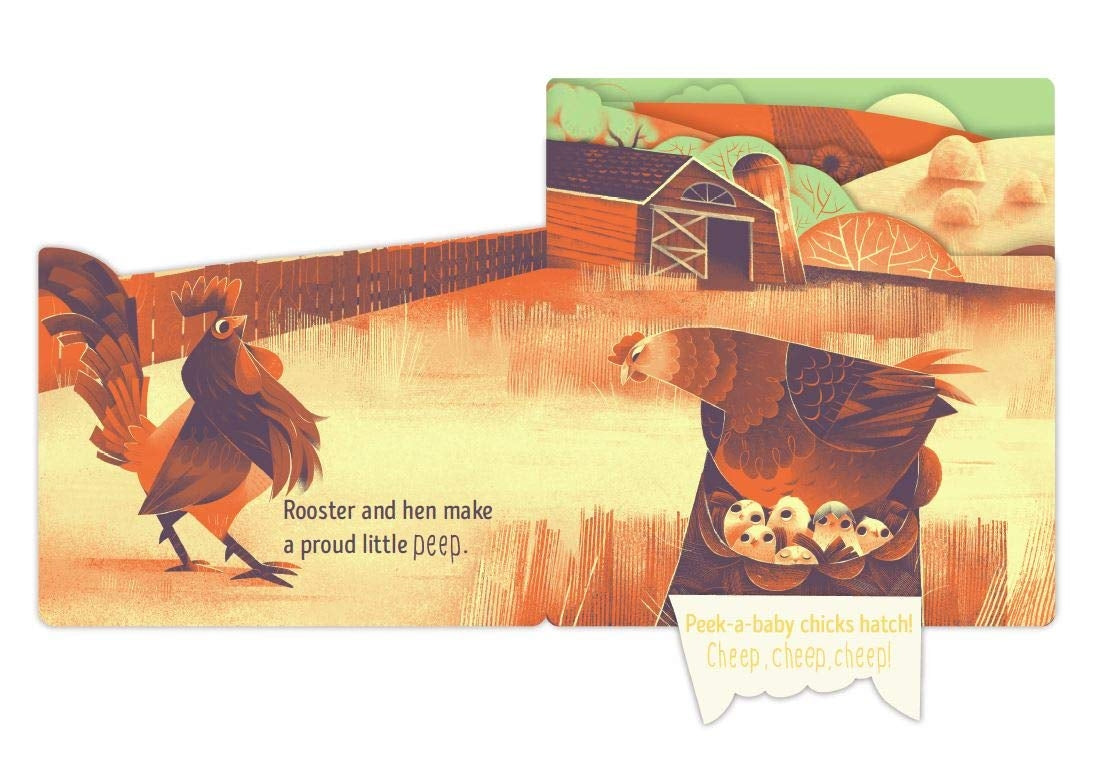 Peek-a-Baby: Farm Lift-the-Flap Board Book