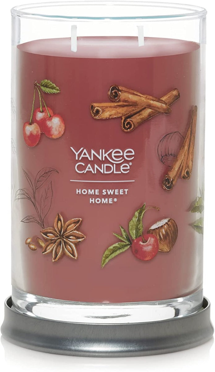 Yankee Candle Signature Large Tumbler Candle, 2-wicks (20oz) - Home Sweet Home