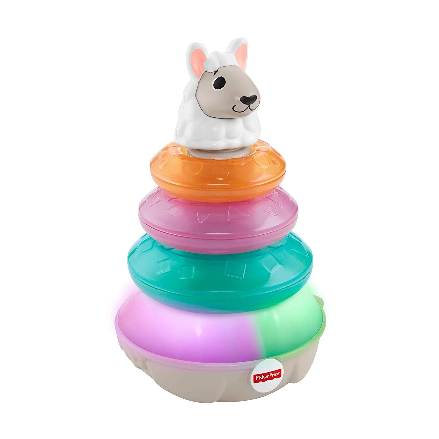 Fisher Price Linkimals Lights & Colors Llama Stacker