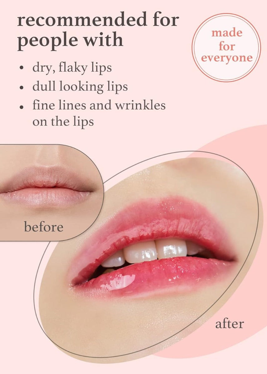 nooni Apple Lip Oil, 0.12 fl oz (10 Types) - Pupsik Singapore