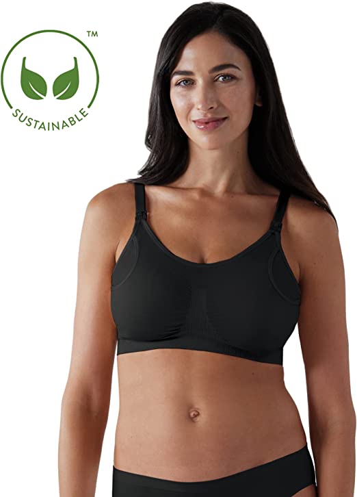 Bravado 2-in-1 Pumping and Nursing Bra - Black (3 Sizes)