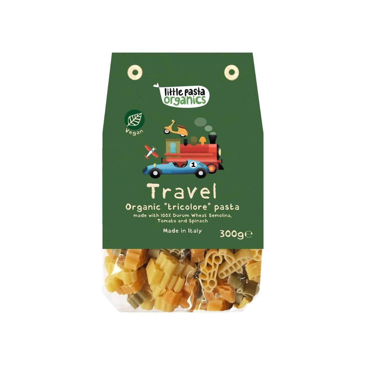 Little Pasta Organics Tri-Color Travel Pasta, 300g (Exp 08/27) - Pupsik Singapore