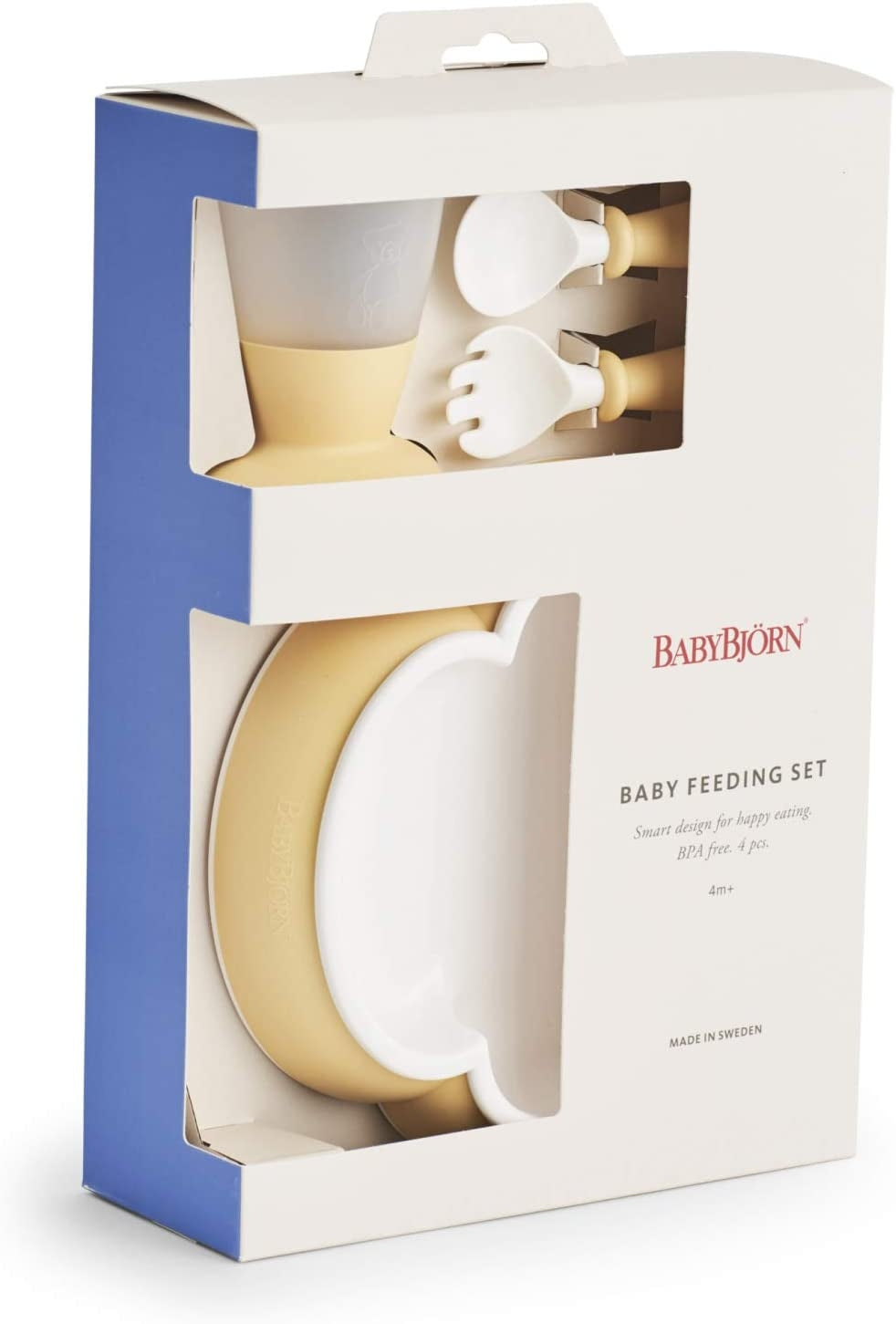 Baby Bjorn Baby Feeding Set (4 Colours) - Made in Sweden - Pupsik Singapore