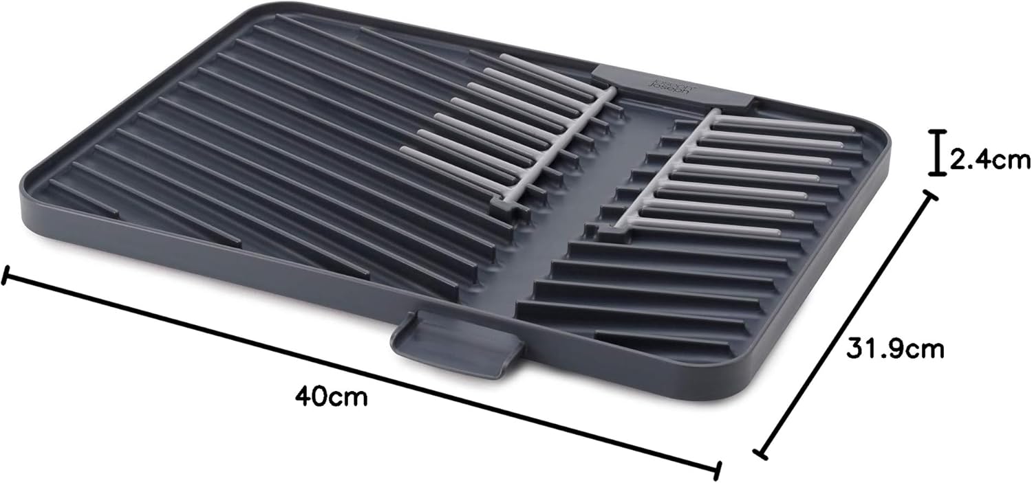 Joseph Joseph Flip-Up Draining Board - Grey
