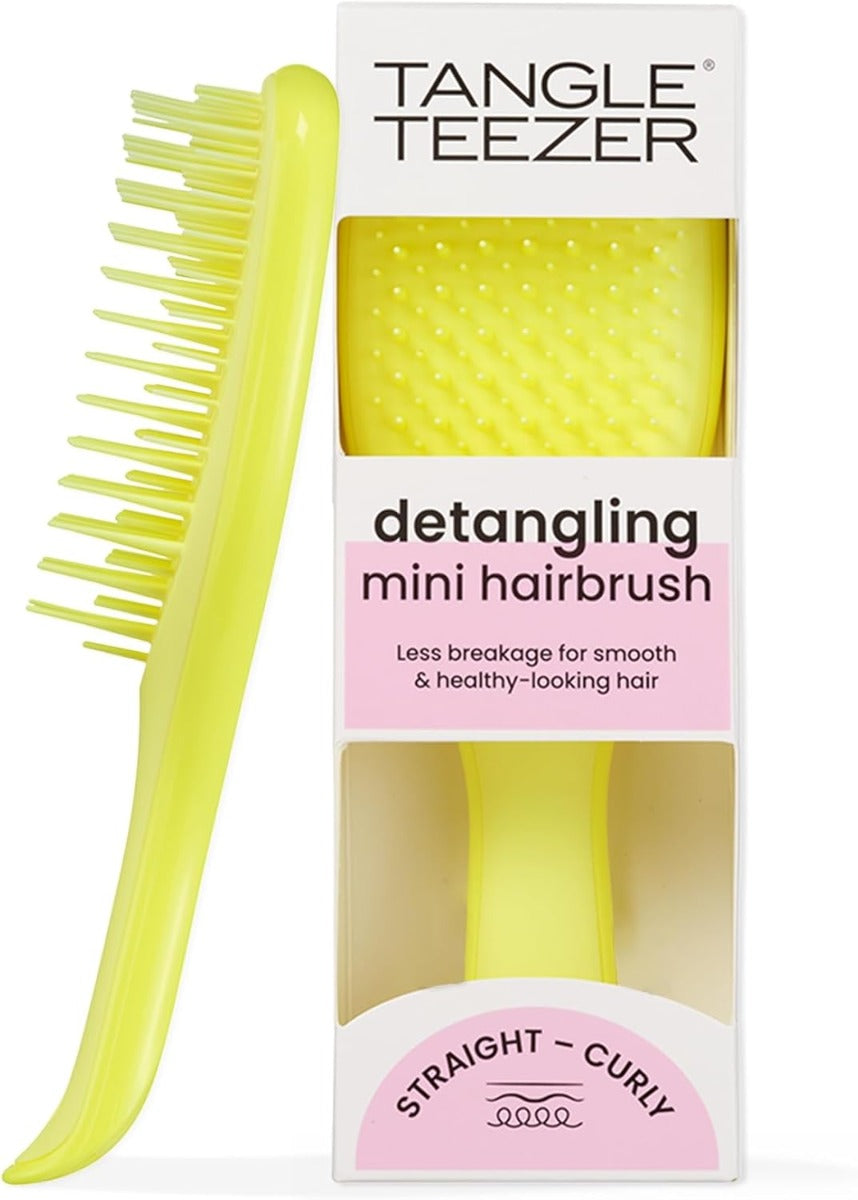 Tangle Teezer The Ultimate Detangler Mini Hairbrush, Straight & Curly (11 Colors) - Pupsik Singapore