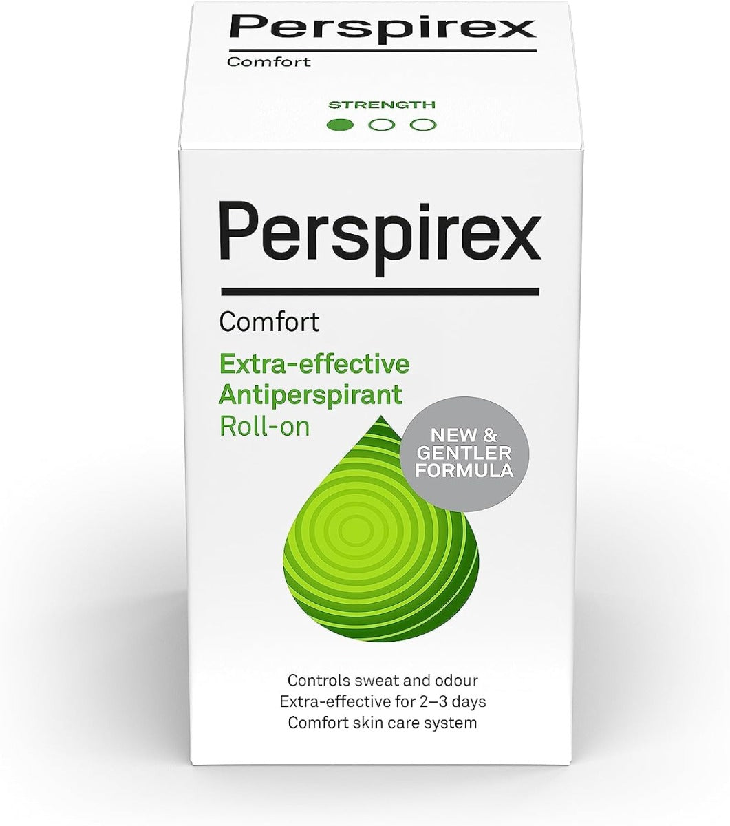 Perspirex Comfort Antiperspirant Roll-On, 20ml (Exp 09/27)