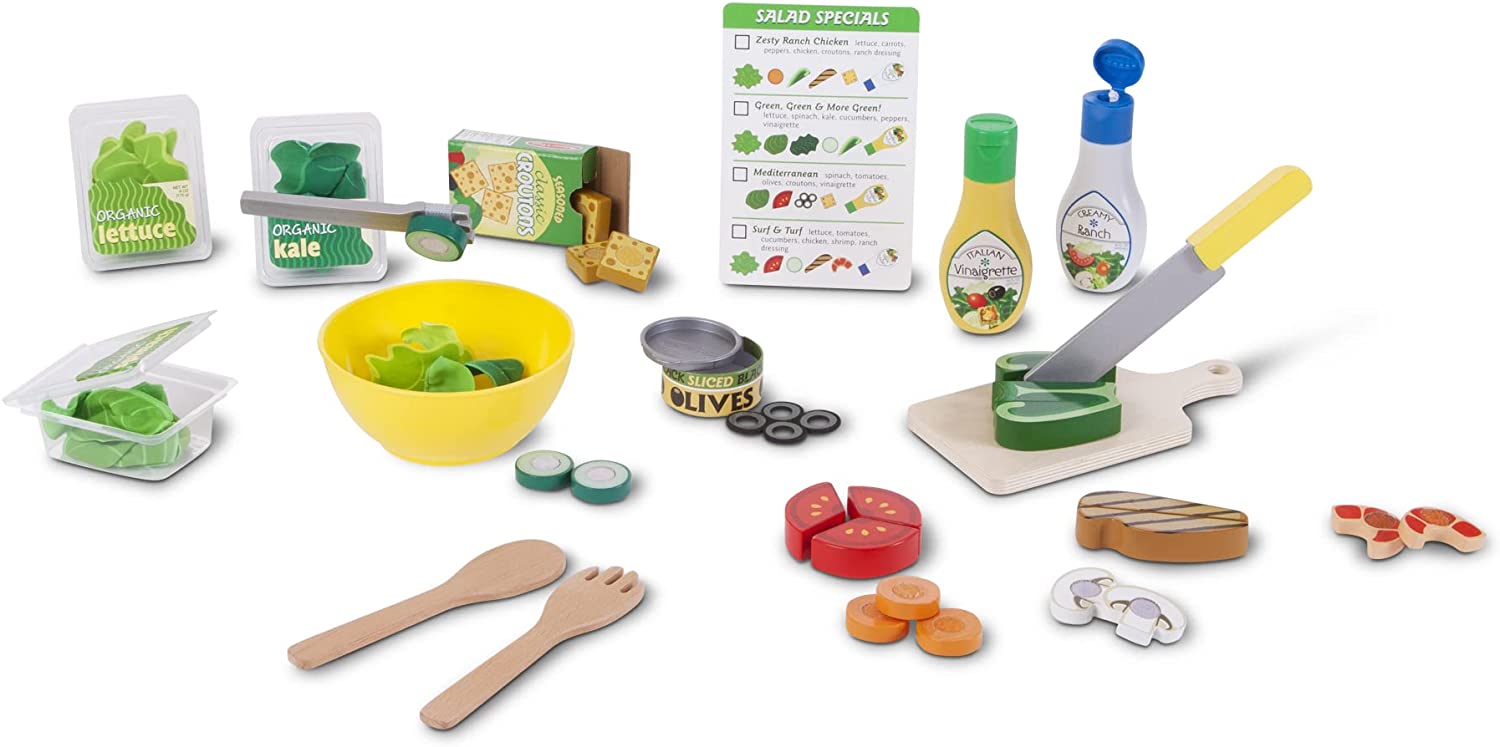 Melissa & Doug Slice & Toss Salad Set