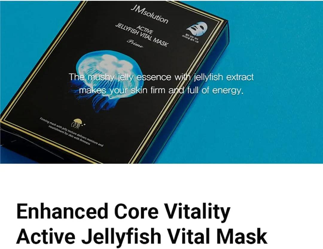 JMsolution Active Jellyfish Vital Mask, 10pcs (exp 02/27) | Pupsik