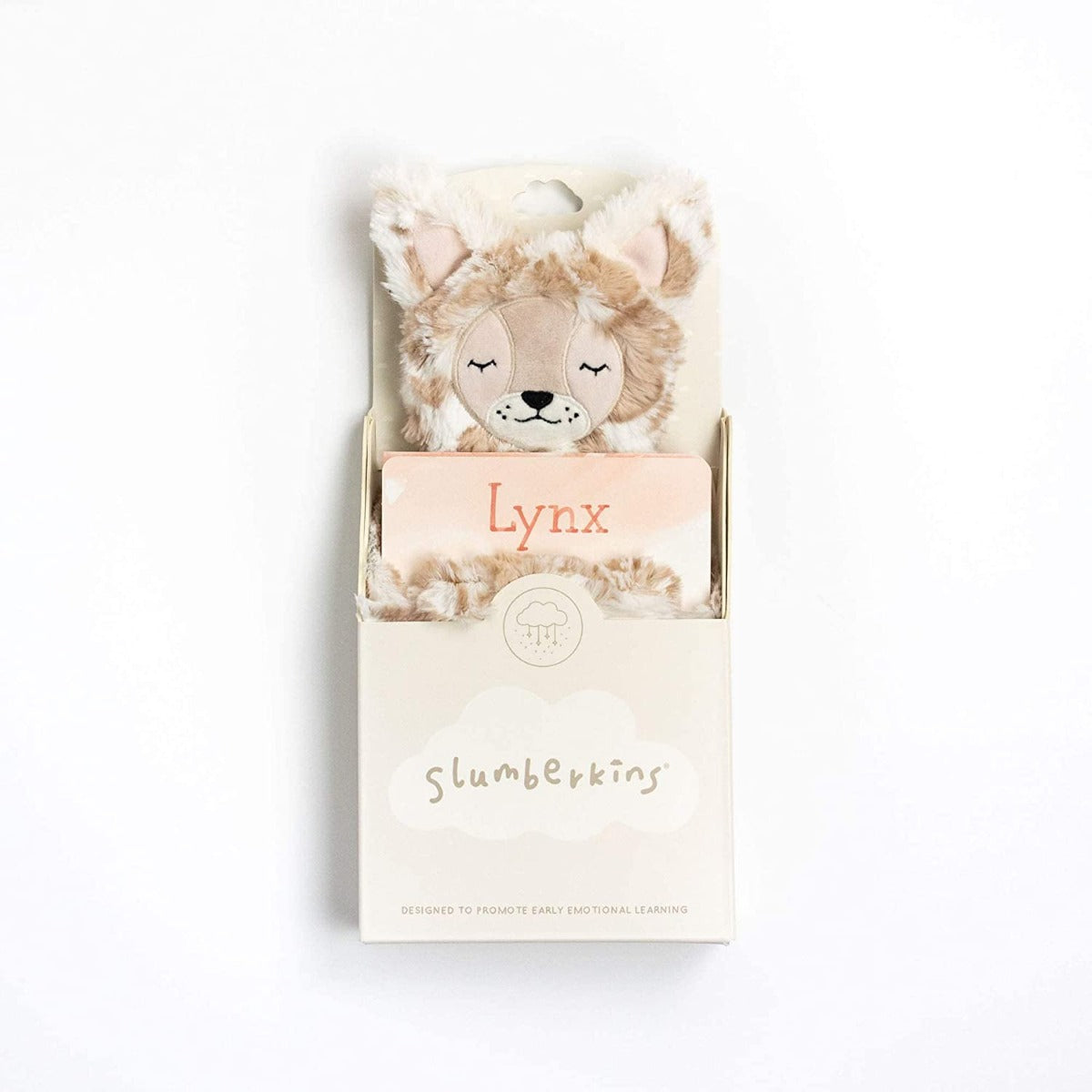 Slumberkins Lynx Snuggler (Self-Expression)