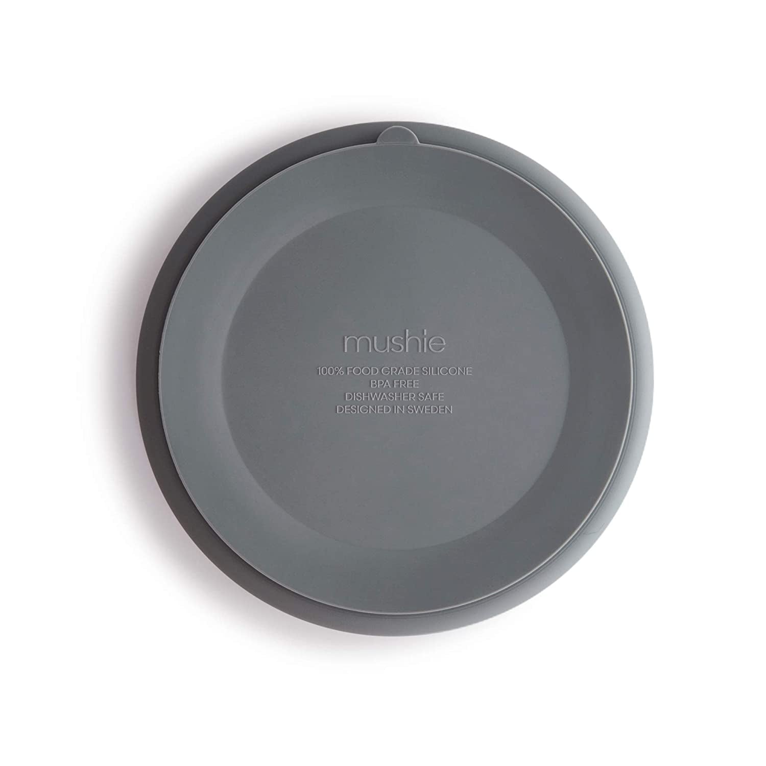 Mushie Silicone Suction Baby Plate (12 Colours) - Pupsik Singapore