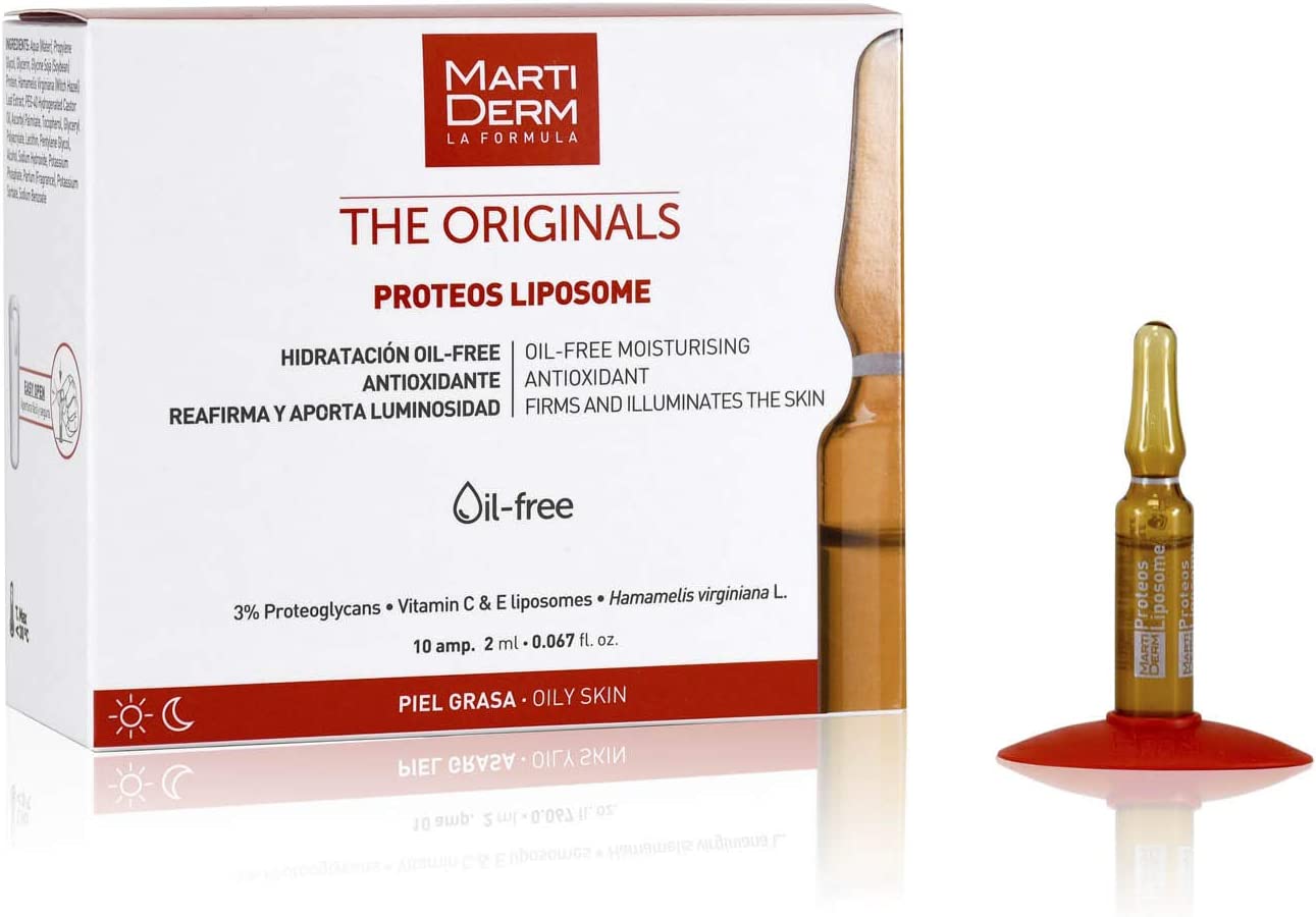 MartiDerm Proteos Liposome Ampoules, 10 Amps - Exp 03/26