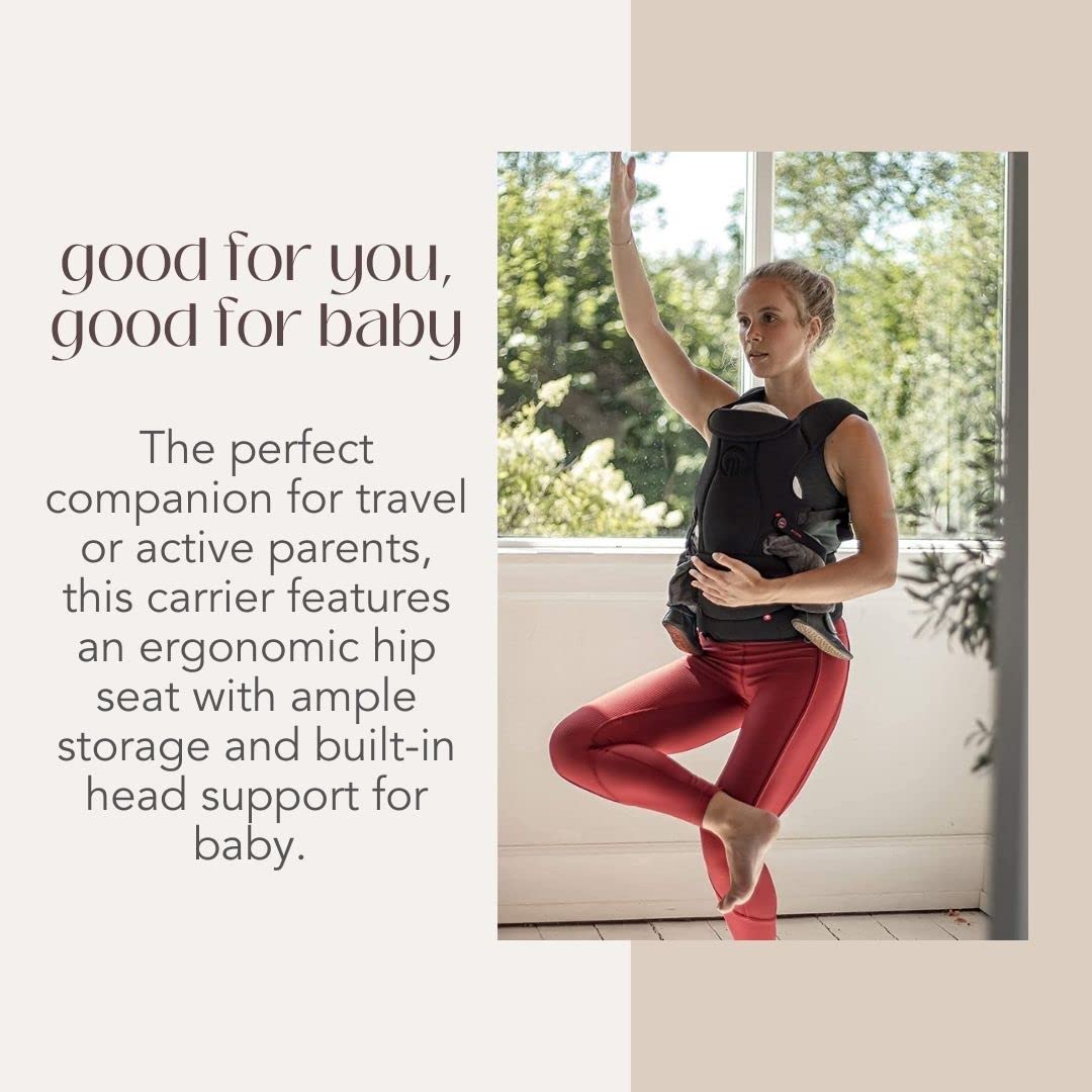MiaMily HIPSTER Essential Baby Carrier - Black