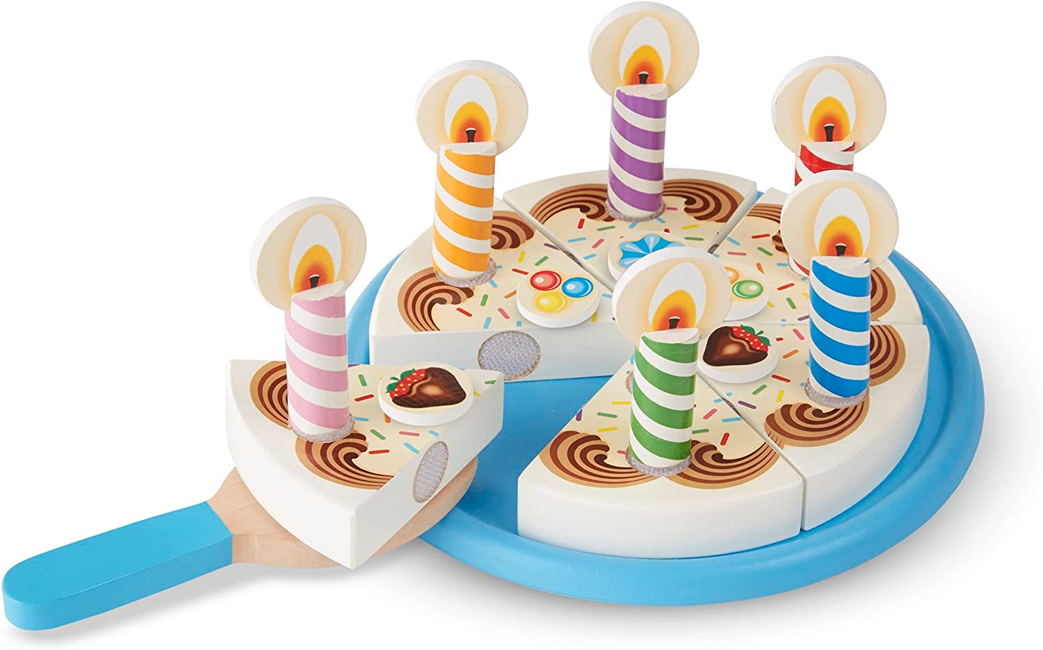 Melissa & Doug Birthday Party Wooden Play Cake
