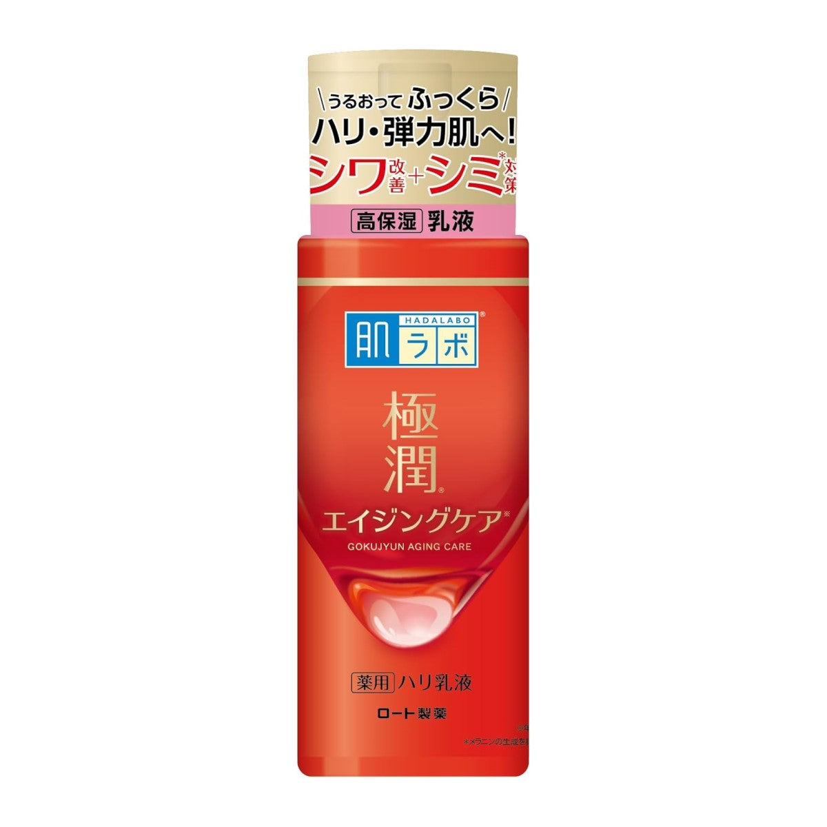 Hada Labo Gokujyun Lifting + Firming Anti Aging Milky Lotion, 140ml (Exp 02/27)