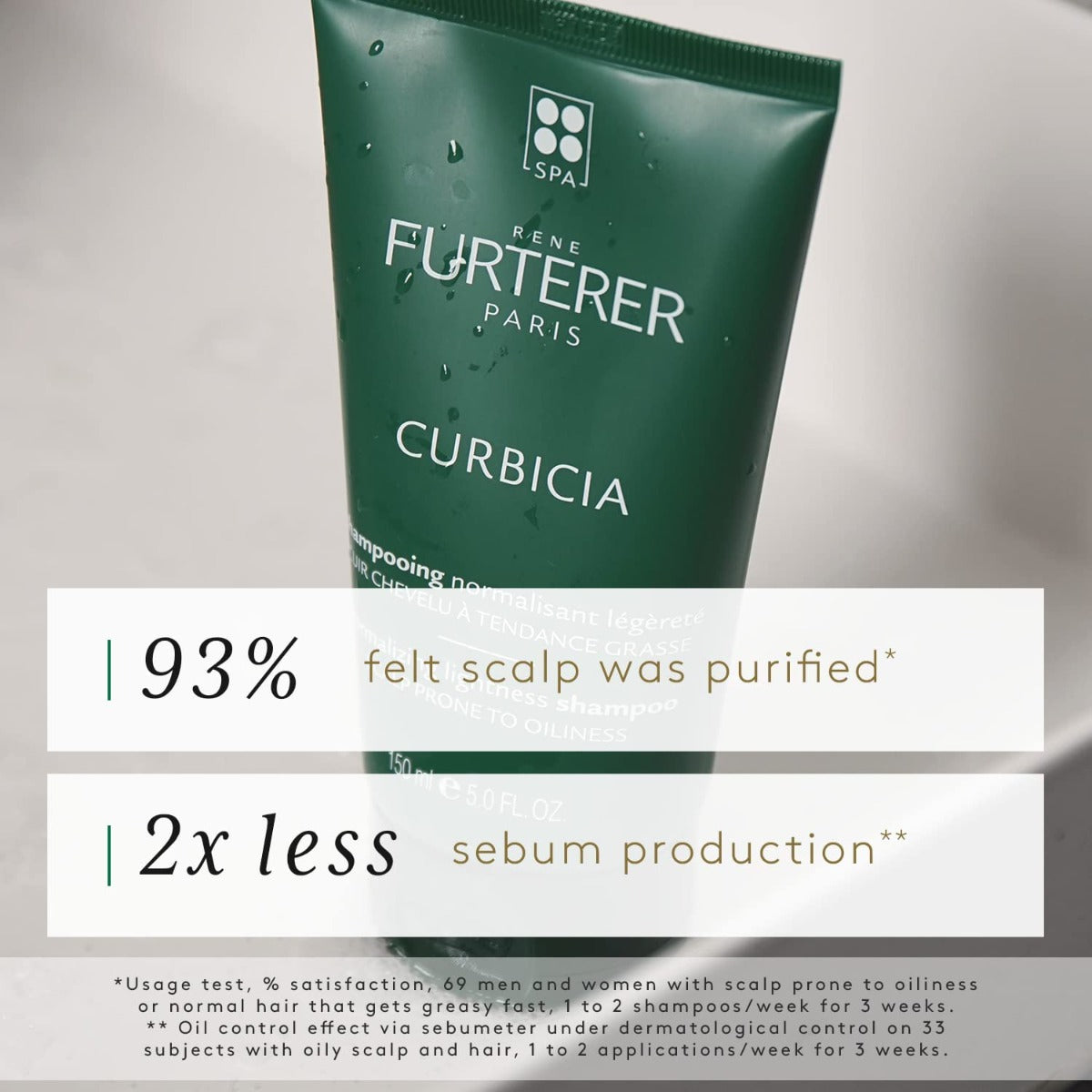 Rene Furterer CURBICIA Lightness Regulating Shampoo, 150ml