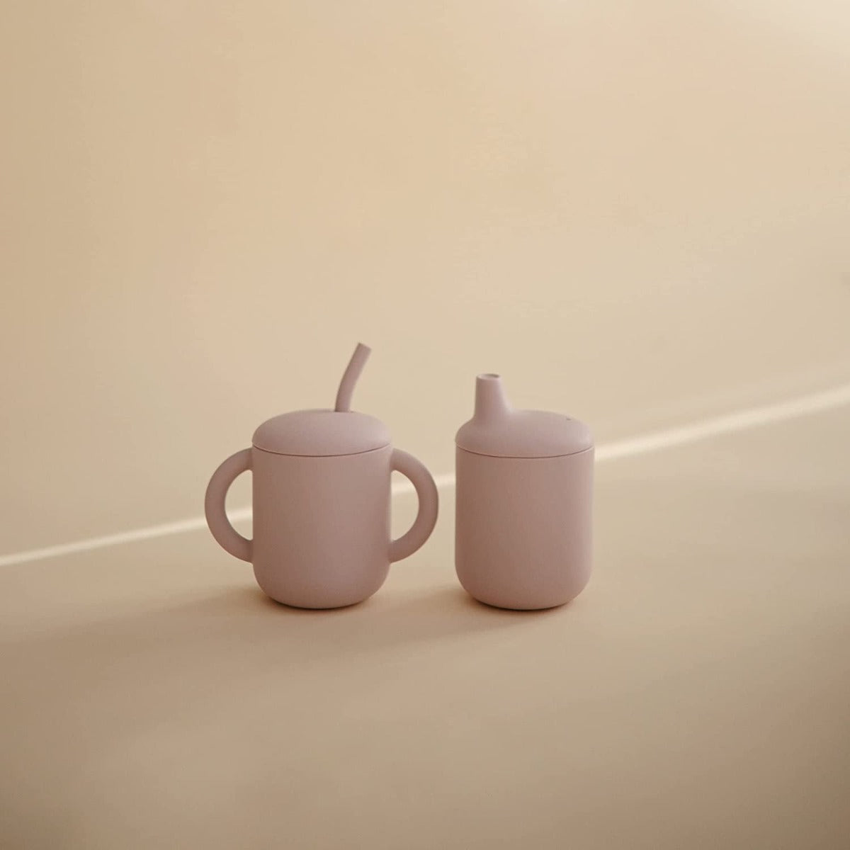Mushie Silicone Training Cup + Straw, 175ml (9 Colors) - Pupsik Singapore