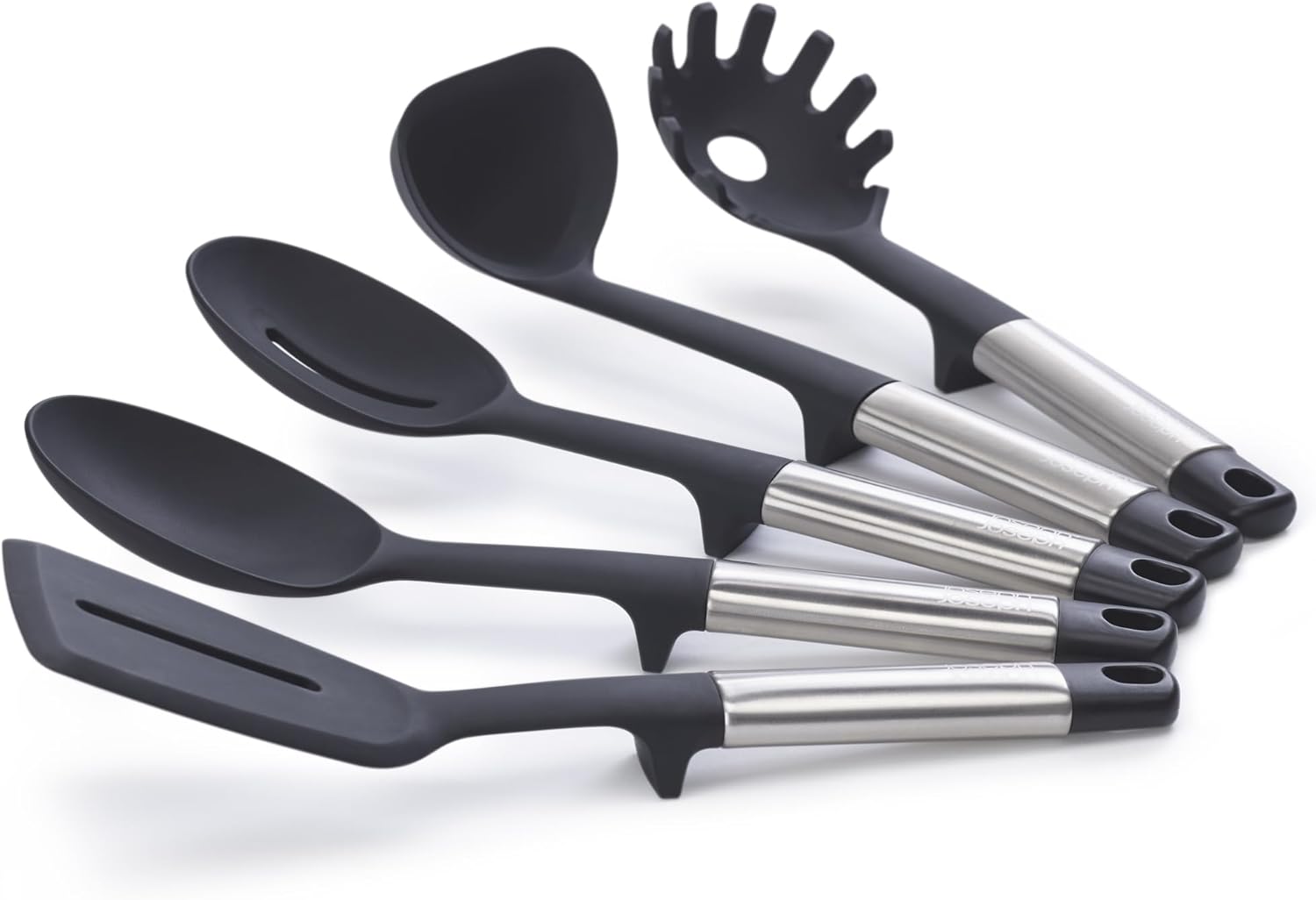 Joseph Joseph Elevate Stainless-steel Silicone 5-piece Utensils Carousel Set