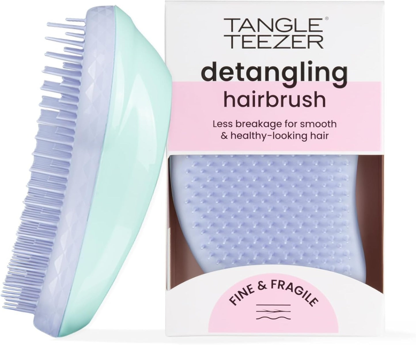 Tangle Teezer Original Detangling Hairbrush, Fine & Fragile (2 Designs)