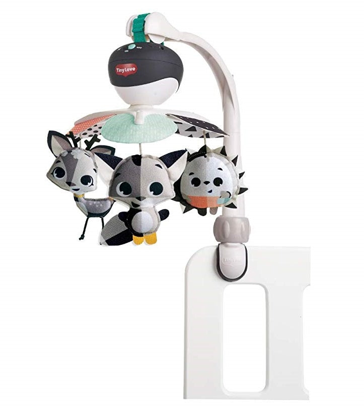 Tiny Love Take Along  3-in-1 Baby Mobile - Magical Tales Black & White