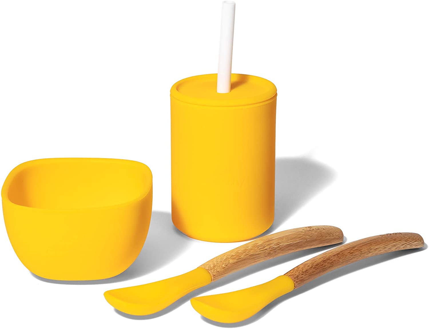 Avanchy Silicone La Petite Essentials Feeding Set (8 Colours) - Pupsik Singapore