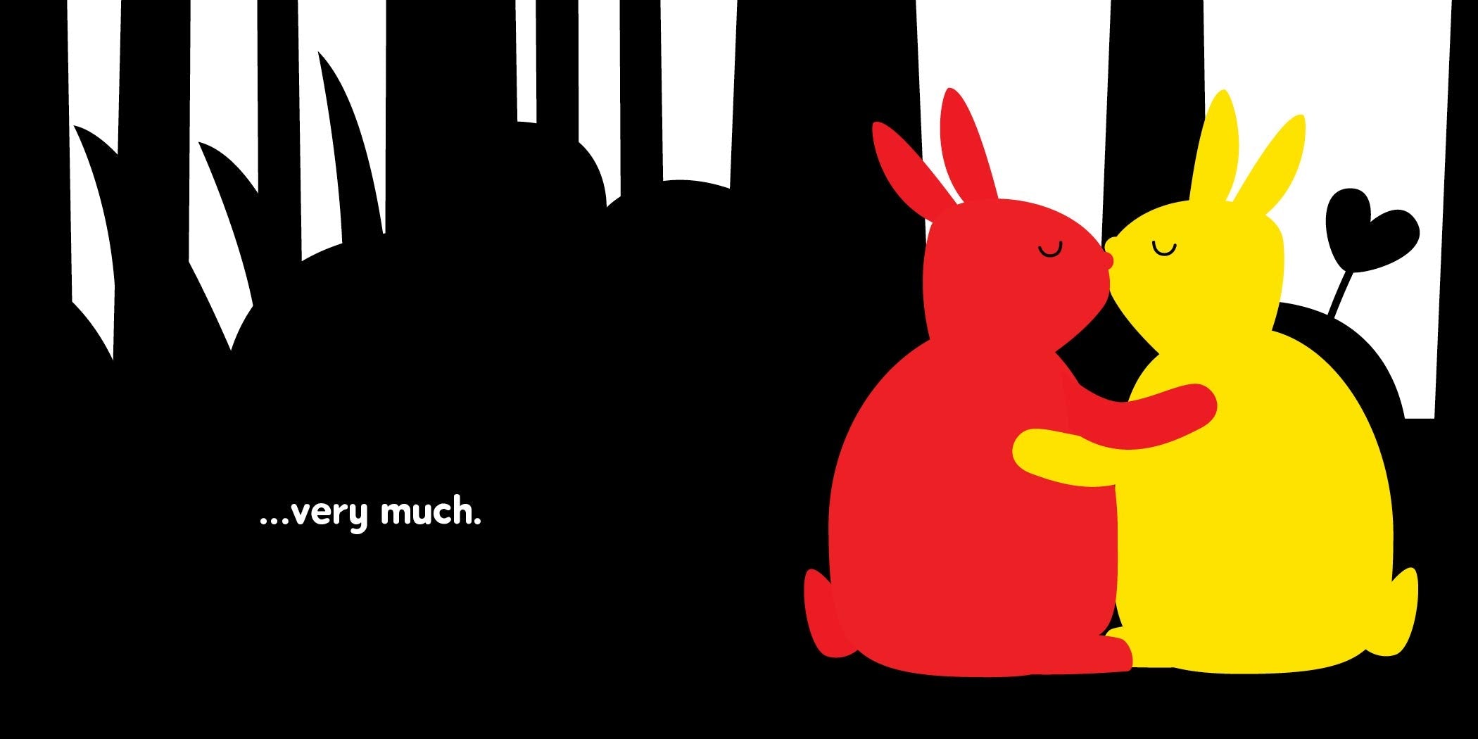 Red Bunny & Yellow Bunny Baby Board Book