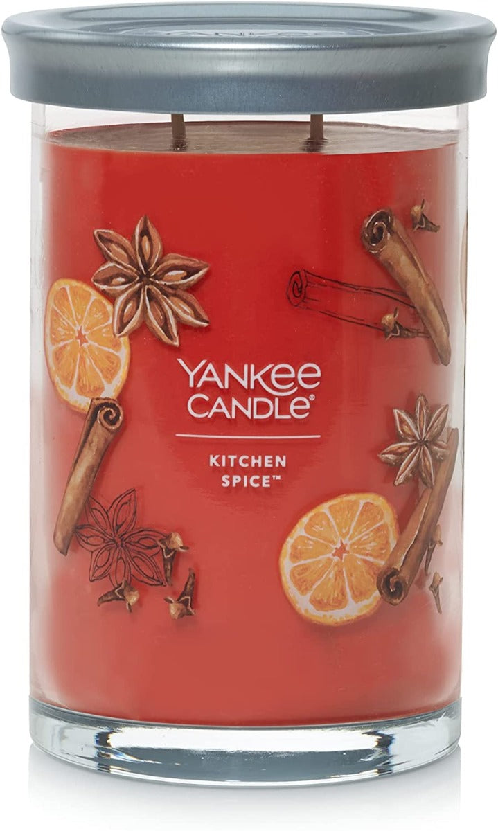 Yankee Candle Signature Large Tumbler Candle, 2-wicks (20oz) - Kitchen Spice